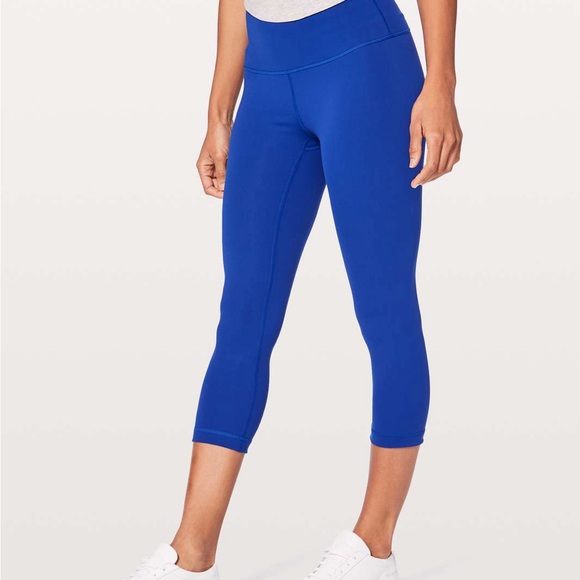 Lululemon WUNDER UNDER CROP (HI-RISE) - Picture 1 of 7